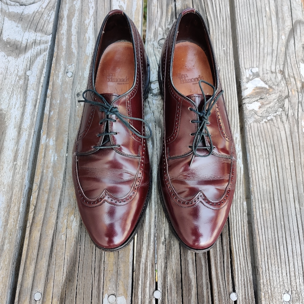 Vintage Allen Edmonds Richmond Shoes Sz. 9.5